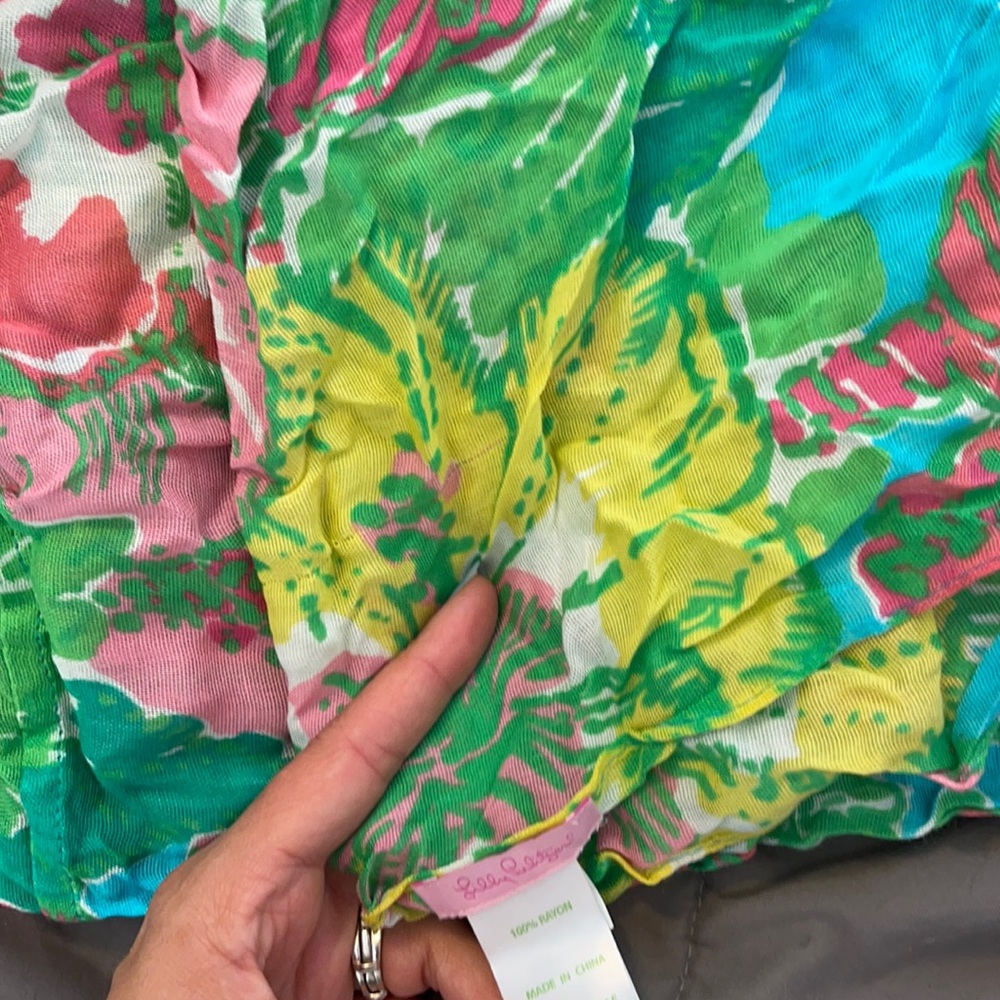 Lily Pulitzer infinity scarf